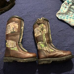 Redhead Boys Waterproof Snake Boots - Size: Little Kids 12